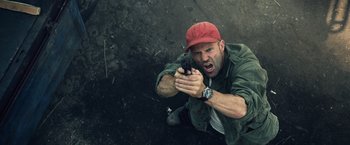 Movie still from “The Expendables 3” (2014), directed by Patrick Hughes – Close Up shot, Overhead angle