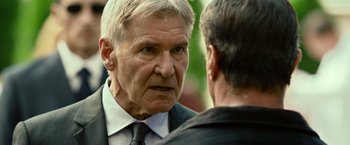 Movie still from “The Expendables 3” (2014), directed by Patrick Hughes – Close Up shot, Over the shoulder angle