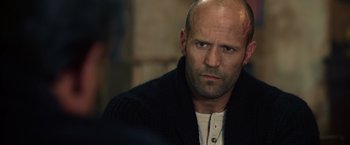 Movie still from “The Expendables 3” (2014), directed by Patrick Hughes – Close Up shot, Over the shoulder angle