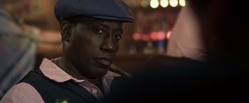 Movie still from “The Expendables 3” (2014), directed by Patrick Hughes – Close Up shot, Over the shoulder angle