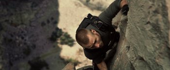 Movie still from “The Expendables 3” (2014), directed by Patrick Hughes – Close Up shot, Overhead angle