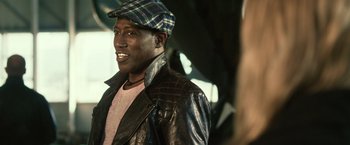 Movie still from “The Expendables 3” (2014), directed by Patrick Hughes – Close Up shot, Over the shoulder angle