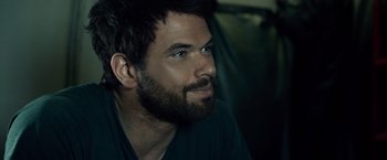 Movie still from “The Expendables 3” (2014), directed by Patrick Hughes – Close Up shot, Over the shoulder angle