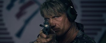 Movie still from “The Expendables 3” (2014), directed by Patrick Hughes – Close Up shot, Low angle