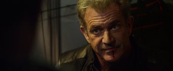 Movie still from “The Expendables 3” (2014), directed by Patrick Hughes – Close Up shot, Over the shoulder angle