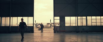 Movie still from “The Expendables 3” (2014), directed by Patrick Hughes – Extreme Wide shot, Low angle