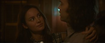 Movie still from “The Glass Castle” (2017), directed by Destin Daniel Cretton – A man and a woman looking at one another; Close Up shot, Over the shoulder angle