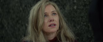 Movie still from “The Glass Castle” (2017), directed by Destin Daniel Cretton – A person with long hair; Close Up shot, Low angle