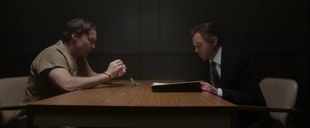 Movie still from “The Gray Man” (2022), directed by Joe Russo – Medium shot, High angle