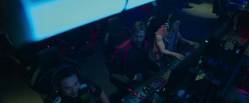 Movie still from “The Gray Man” (2022), directed by Joe Russo – Medium shot, High angle