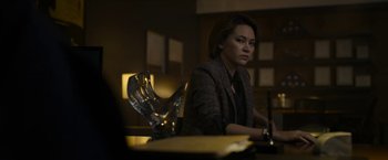 Movie still from “The Gray Man” (2022), directed by Joe Russo – Medium shot, Over the shoulder angle