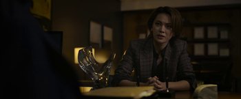 Movie still from “The Gray Man” (2022), directed by Joe Russo – Medium shot, Over the shoulder angle