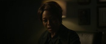 Movie still from “The Gray Man” (2022), directed by Joe Russo – Close Up shot, Over the shoulder angle