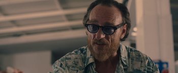 Movie still from “The Life Ahead” (2020), directed by Edoardo Ponti – A person wearing glasses; Close Up shot, Over the shoulder angle