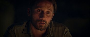 Movie still from “The Old Guard” (2020), directed by Gina Prince-Bythewood – Close Up shot, Over the shoulder angle