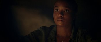 Movie still from “The Old Guard” (2020), directed by Gina Prince-Bythewood – Close Up shot, Low angle