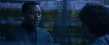 Movie still from “The Old Guard” (2020), directed by Gina Prince-Bythewood – Close Up shot, Over the shoulder angle