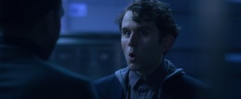 Movie still from “The Old Guard” (2020), directed by Gina Prince-Bythewood – Close Up shot, Over the shoulder angle