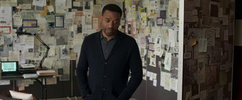 Movie still from “The Old Guard” (2020), directed by Gina Prince-Bythewood – Medium shot, Over the shoulder angle