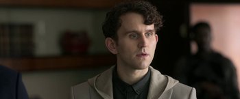 Movie still from “The Old Guard” (2020), directed by Gina Prince-Bythewood – Close Up shot, Over the shoulder angle