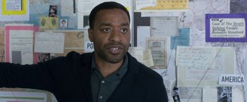 Movie still from “The Old Guard” (2020), directed by Gina Prince-Bythewood – Close Up shot, Over the shoulder angle