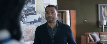 Movie still from “The Old Guard” (2020), directed by Gina Prince-Bythewood – Medium shot, Over the shoulder angle