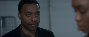 Movie still from “The Old Guard” (2020), directed by Gina Prince-Bythewood – Close Up shot, Over the shoulder angle