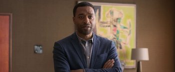 Movie still from “The Old Guard” (2020), directed by Gina Prince-Bythewood – Close Up shot, Over the shoulder angle