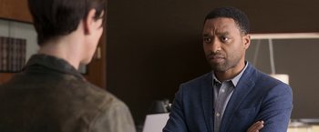 Movie still from “The Old Guard” (2020), directed by Gina Prince-Bythewood – Close Up shot, Over the shoulder angle