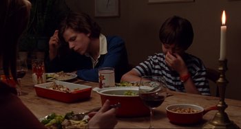 Movie still from “The Squid and the Whale” (2005), directed by Noah Baumbach – Medium shot, High angle