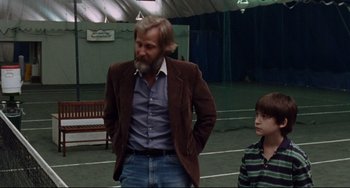 Movie still from “The Squid and the Whale” (2005), directed by Noah Baumbach – Medium shot, Over the shoulder angle
