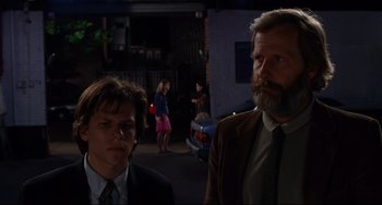 Movie still from “The Squid and the Whale” (2005), directed by Noah Baumbach – Medium shot, Over the shoulder angle