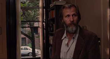 Movie still from “The Squid and the Whale” (2005), directed by Noah Baumbach – Medium shot, Over the shoulder angle