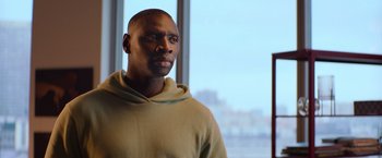 Movie still from “The Takedown” (2022), directed by Louis Leterrier – Close Up shot, Low angle