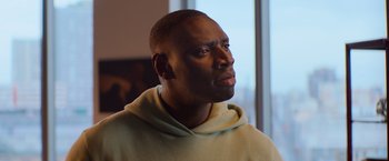 Movie still from “The Takedown” (2022), directed by Louis Leterrier – Close Up shot, Low angle