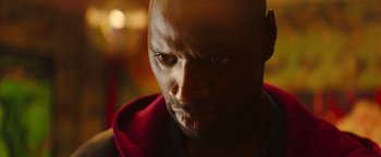 Movie still from “The Takedown” (2022), directed by Louis Leterrier – Extreme Close Up shot, High angle