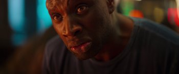 Movie still from “The Takedown” (2022), directed by Louis Leterrier – Close Up shot, Low angle