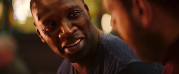 Movie still from “The Takedown” (2022), directed by Louis Leterrier – Close Up shot, Over the shoulder angle