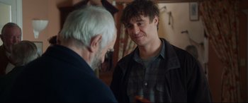 Movie still from “The Wife” (2017), directed by Björn Runge – Close Up shot, Over the shoulder angle