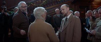 Movie still from “The Wife” (2017), directed by Björn Runge – Medium shot, Over the shoulder angle