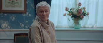 Movie still from “The Wife” (2017), directed by Björn Runge – Medium shot, Over the shoulder angle