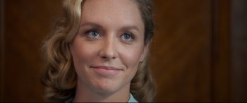 Movie still from “The Wife” (2017), directed by Björn Runge – Close Up shot, Over the shoulder angle