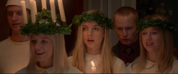 Movie still from “The Wife” (2017), directed by Björn Runge – Close Up shot, Over the shoulder angle