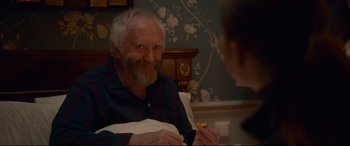 Movie still from “The Wife” (2017), directed by Björn Runge – Medium shot, Over the shoulder angle