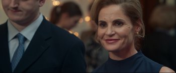 Movie still from “The Wife” (2017), directed by Björn Runge – Close Up shot, Over the shoulder angle