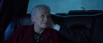 Movie still from “The Wife” (2017), directed by Björn Runge – Close Up shot, Over the shoulder angle