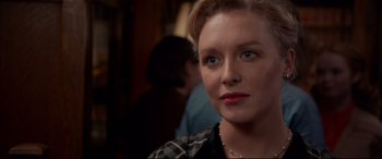 Movie still from “The Wife” (2017), directed by Björn Runge – Close Up shot, Over the shoulder angle