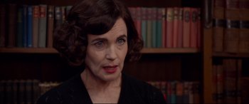 Movie still from “The Wife” (2017), directed by Björn Runge – Close Up shot, Over the shoulder angle