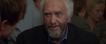 Movie still from “The Wife” (2017), directed by Björn Runge – Close Up shot, Over the shoulder angle