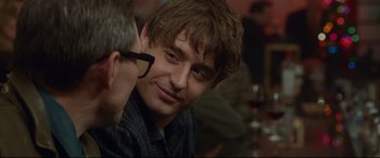 Movie still from “The Wife” (2017), directed by Björn Runge – Close Up shot, Over the shoulder angle